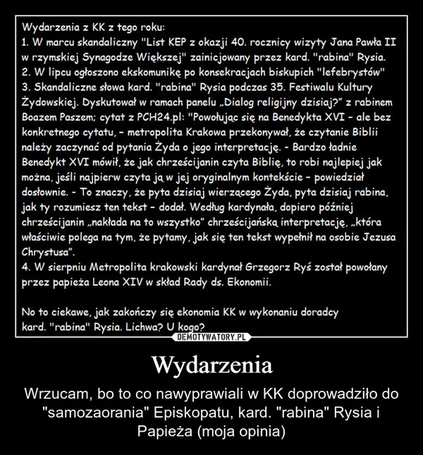 
    Wydarzenia