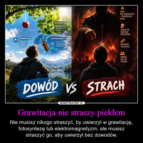 Grawitacja nie straszy piekłem