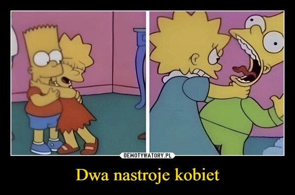 
    Dwa nastroje kobiet