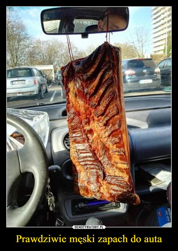 
    Prawdziwie męski zapach do auta