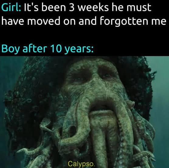 
    I can't forget her.