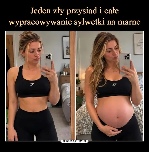 Jeden zły przysiad i całe wypracowywanie sylwetki na marne