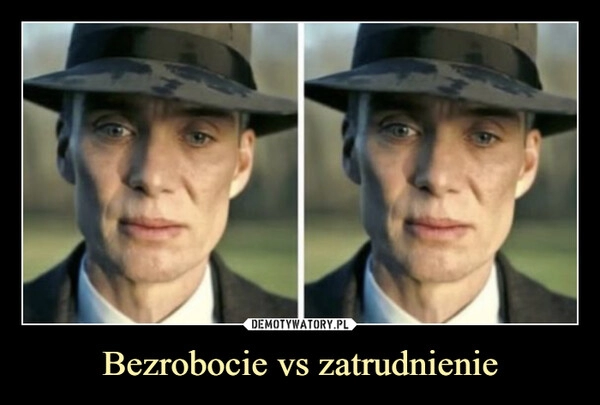 
    Bezrobocie vs zatrudnienie