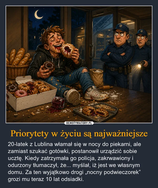 
    Priorytety w życiu są najważniejsze