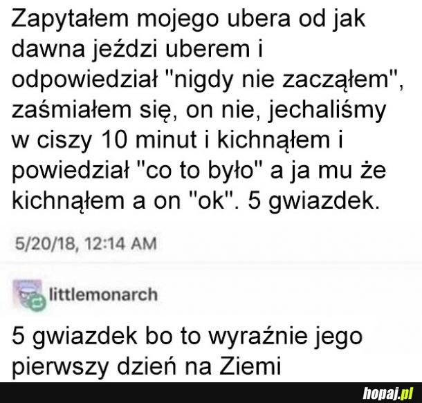 
    Dziwny Uber