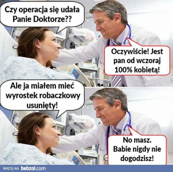 
    Rozmowa po operacji