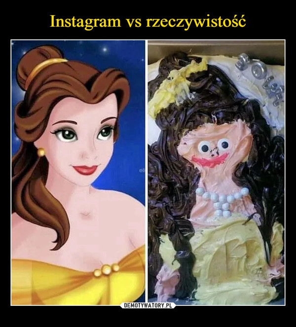 
    Instagram vs rzeczywistość