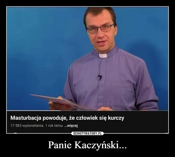 
    Panie Kaczyński...