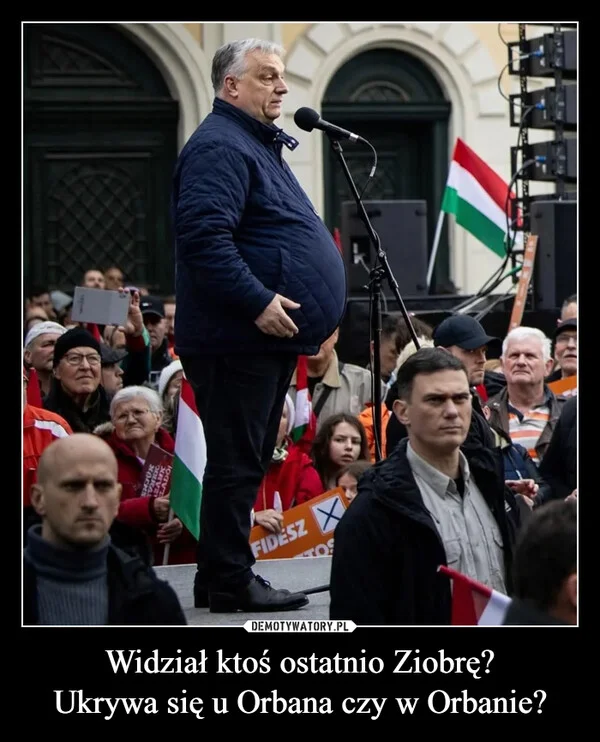 
    Widział ktoś ostatnio Ziobrę? Ukrywa się u Orbana czy w Orbanie?
