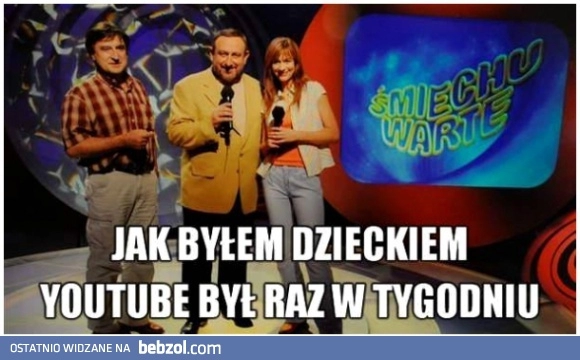 
    Raz w tygodniu