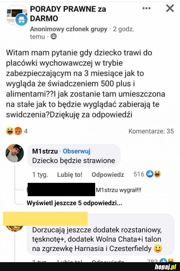 
    Co będzie ze świadczeniami, gdy dziecko "trawi" do placówki wychowawczej