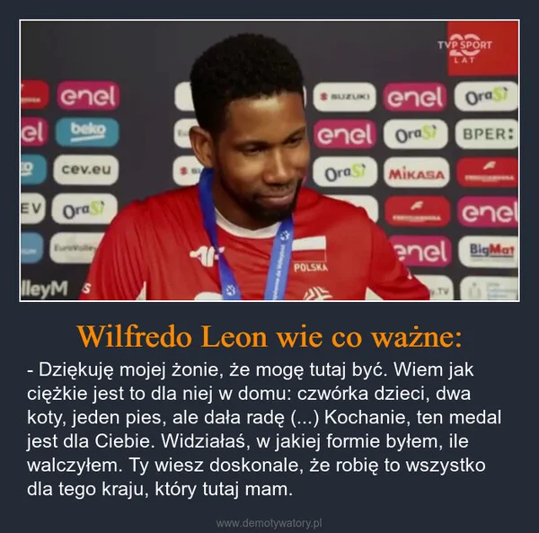 Wilfredo Leon wie co ważne: