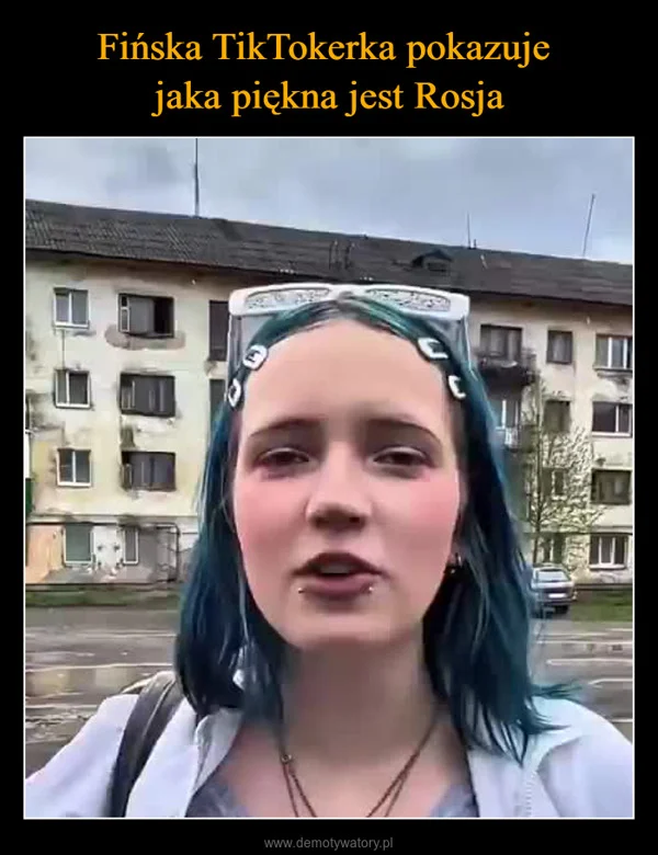 
    Fińska TikTokerka pokazuje jaka piękna jest Rosja