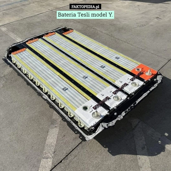 
    Bateria Tesli model Y.