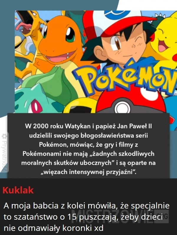 
    Pokemony