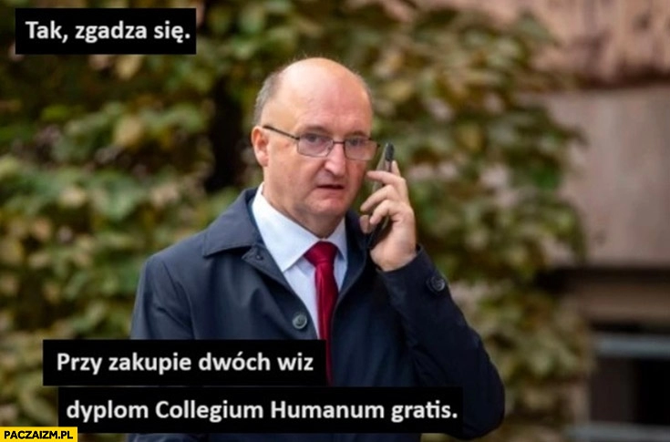 
    Wawrzyk tak zgadza się przy zakupie dwóch wiz dyplom collegium humanum gratis