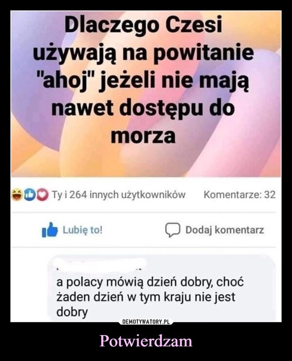 
    Potwierdzam