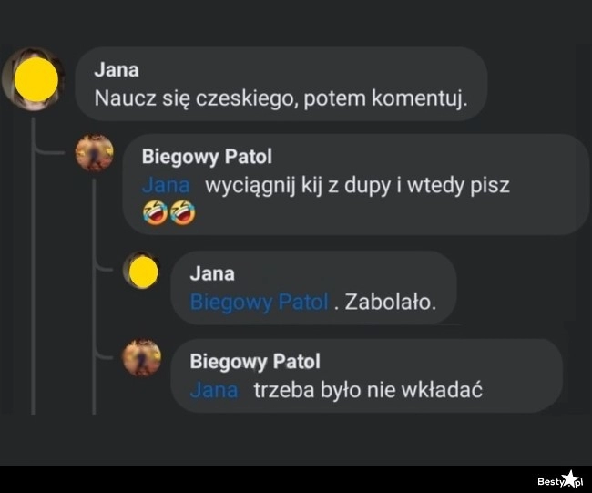 
    Mistrz ciętej riposty 