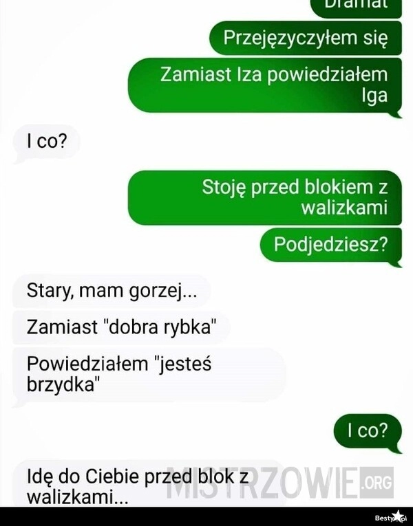 
    Przejęzyczenie