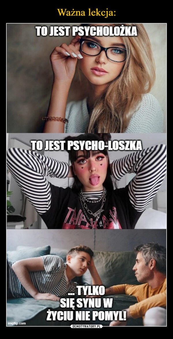 
    Ważna lekcja: