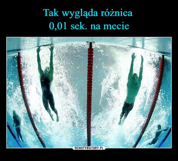 Tak wygląda różnica 0,01 sek. na mecie