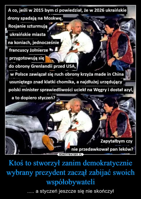 
    Ktoś to stworzył zanim demokratycznie wybrany prezydent zaczął zabijać swoich współobywateli