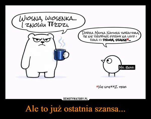 
    Ale to już ostatnia szansa...