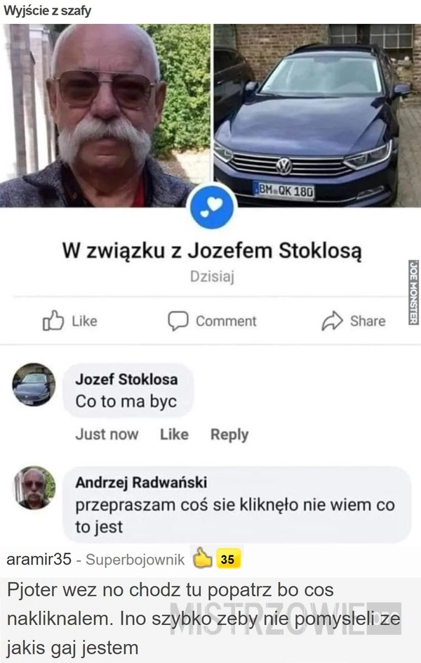 
    Wyjście z szafy