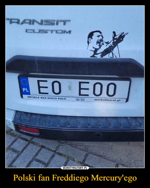 
    Polski fan Freddiego Mercury'ego