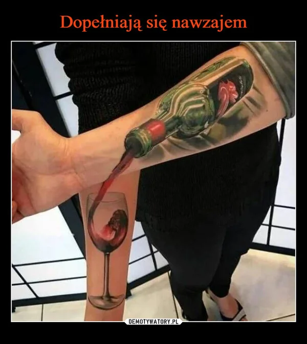 
    Dopełniają się nawzajem