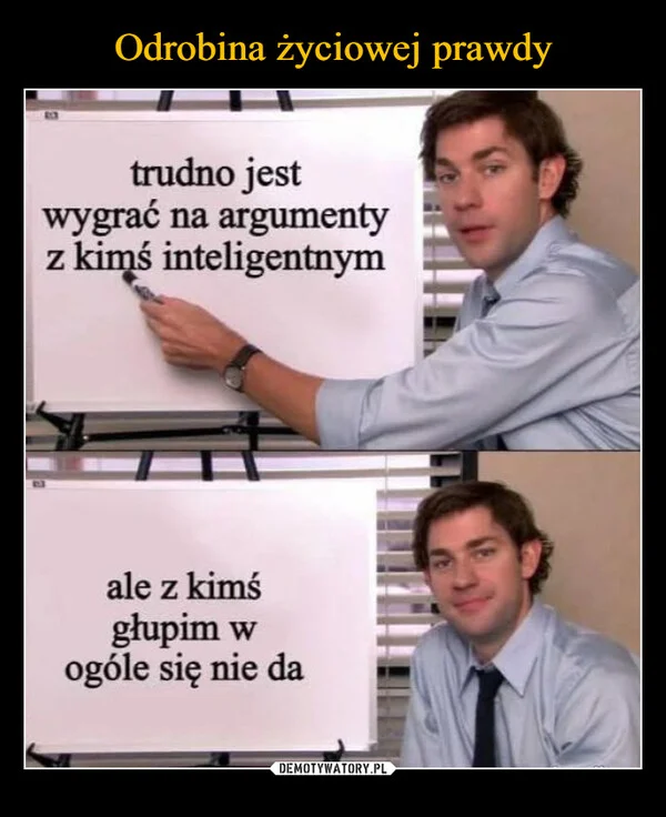 
    Odrobina życiowej prawdy