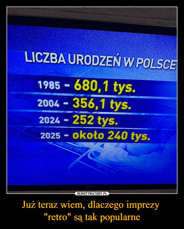 
    Już teraz wiem, dlaczego imprezy 