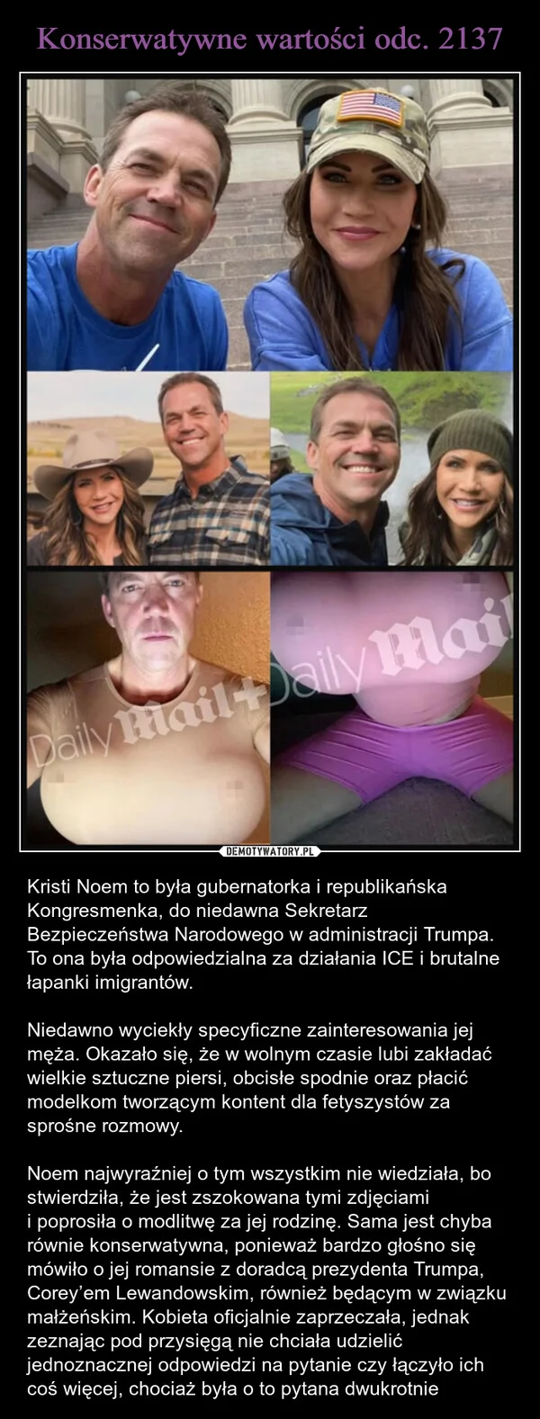 
    Konserwatywne wartości odc. 2137