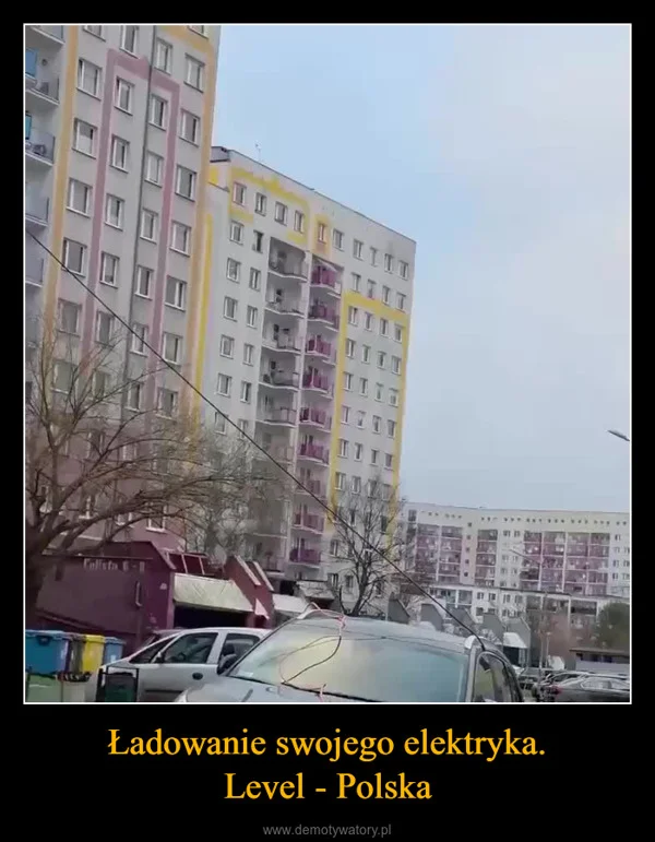 
    Ładowanie swojego elektryka. Level - Polska