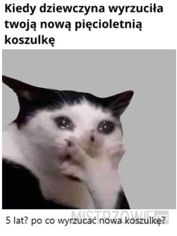 
    Pięcioletnia koszulka