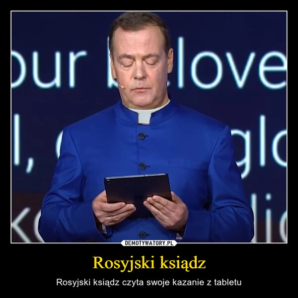 
    Rosyjski ksiądz