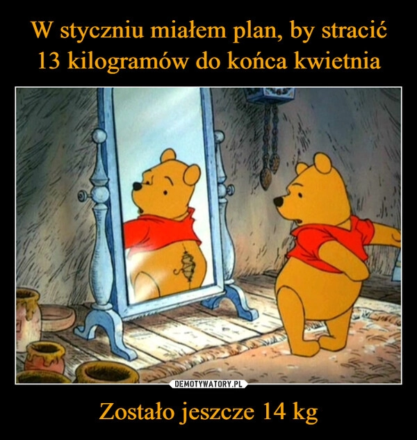 
    W styczniu miałem plan, by stracić 13 kilogramów do końca kwietnia Zostało jeszcze 14 kg