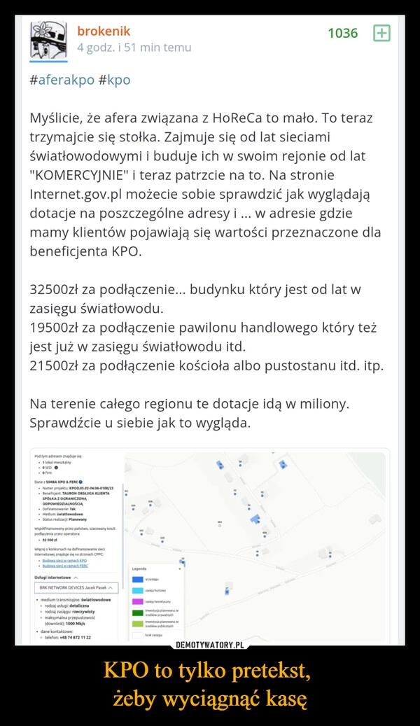 
    KPO to tylko pretekst, 
żeby wyciągnąć kasę