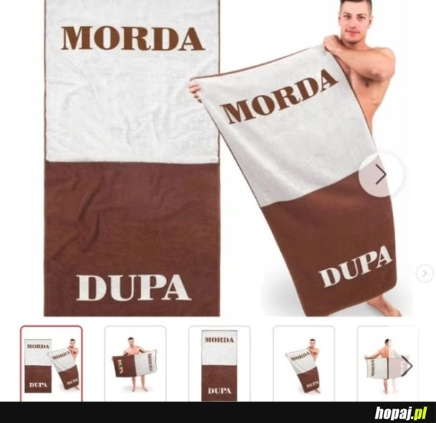 
    Ręcznik dla chłopa
