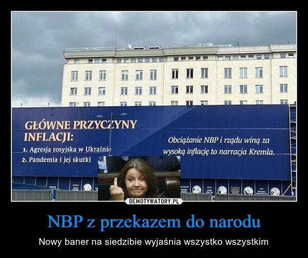 
    NBP z przekazem do narodu