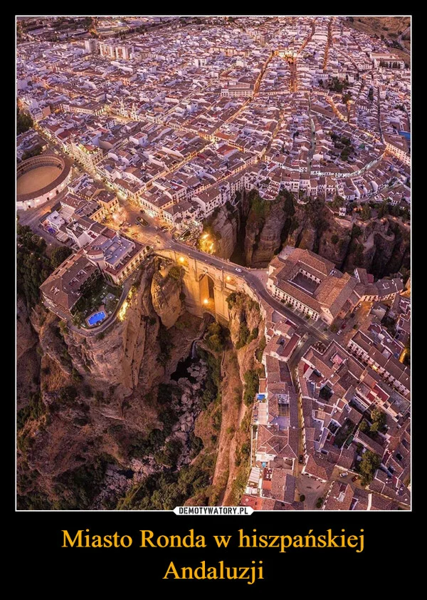 
    Miasto Ronda w hiszpańskiej Andaluzji