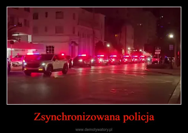 Zsynchronizowana policja