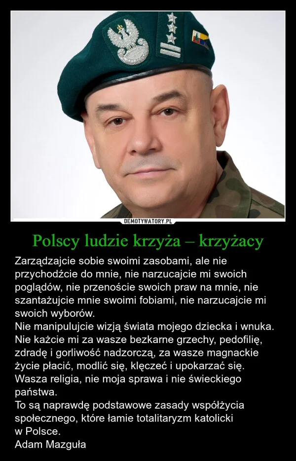 
    Polscy ludzie krzyża – krzyżacy