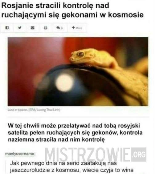 
    Czemu to zawsze muszą być Ruscy