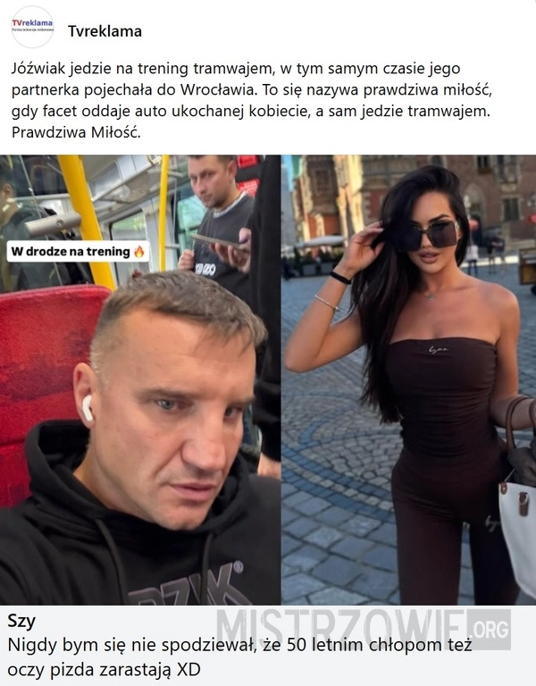 
    Na trening: