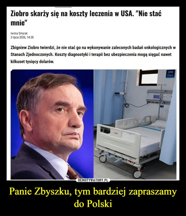 
    Panie Zbyszku, tym bardziej zapraszamy do Polski