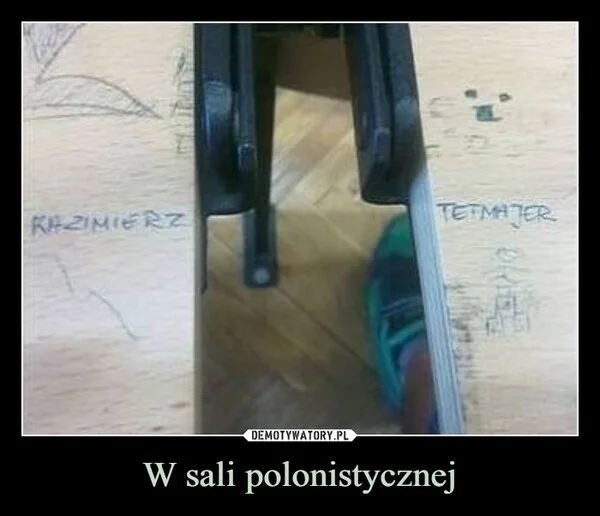 
    W sali polonistycznej