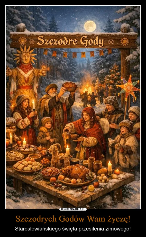 
    Szczodrych Godów Wam życzę!