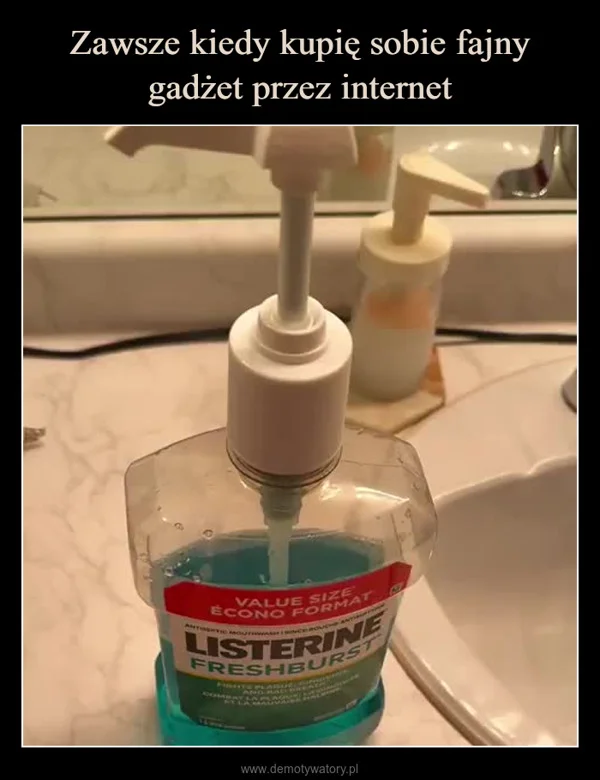
    Zawsze kiedy kupię sobie fajny gadżet przez internet