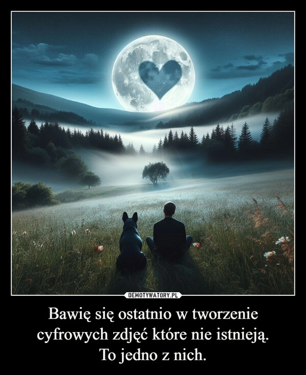 
    Bawię się ostatnio w tworzenie cyfrowych zdjęć które nie istnieją.
To jedno z nich.